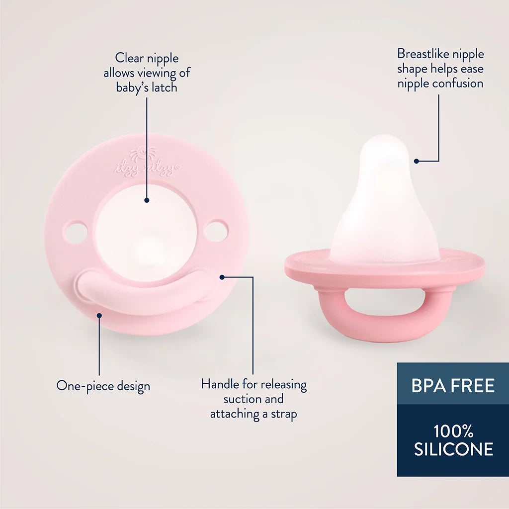 Itzy Ritzy Latch & Soothe Breastlike Pacifier